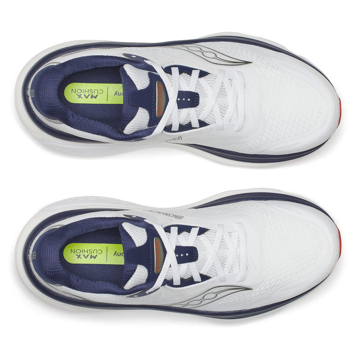 Men's Saucony Hurricane 26 - White Naval