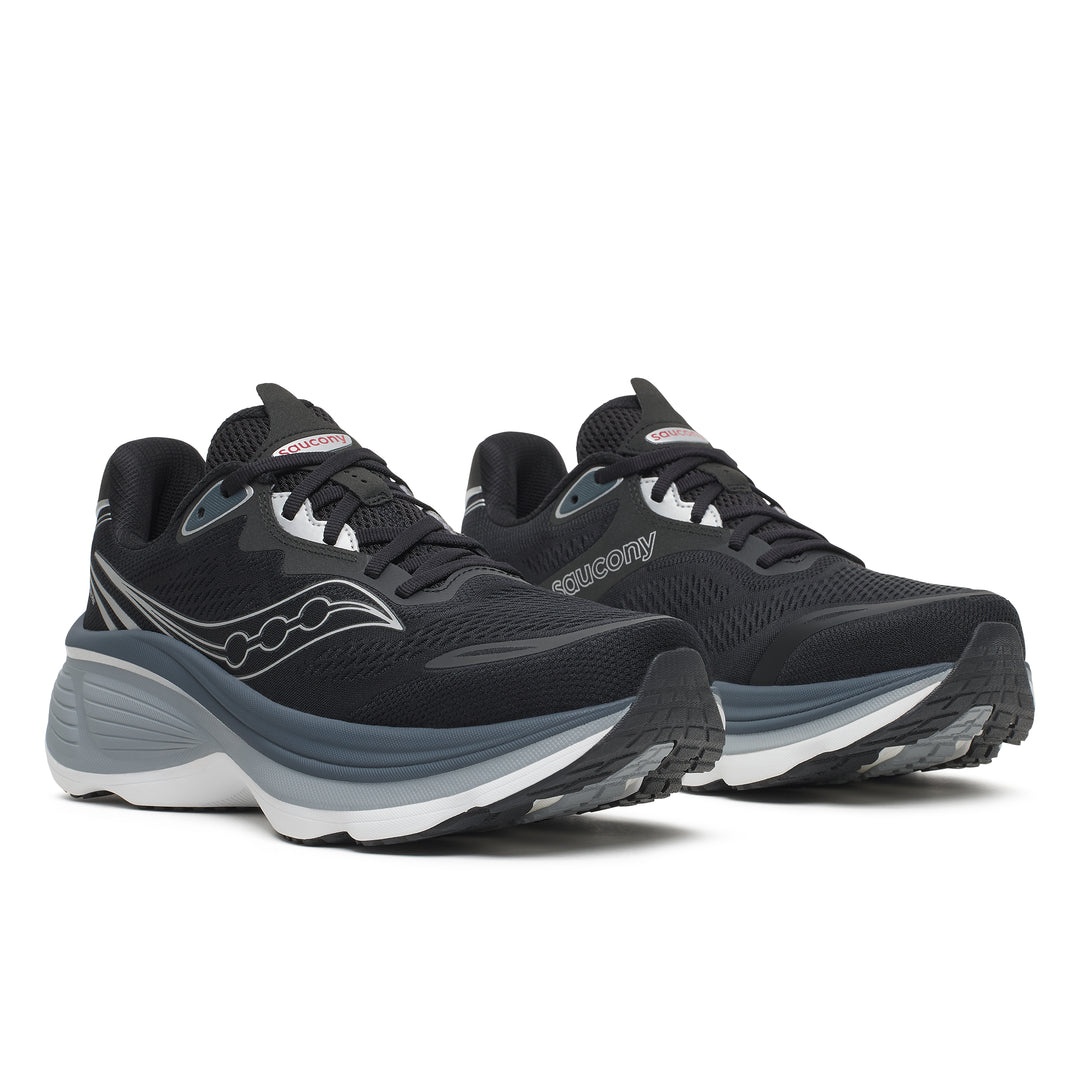 Men's Saucony Hurricane 26 - Black Silver