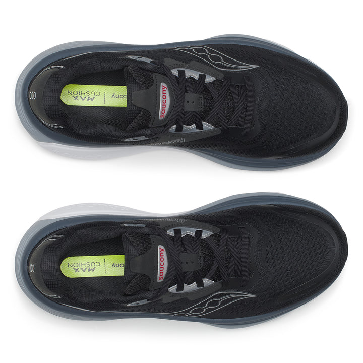 Men's Saucony Hurricane 26 - Black Silver