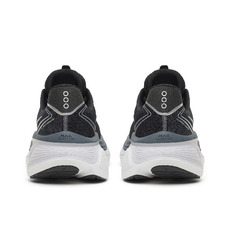 Men's Saucony Hurricane 26 - Black Silver Wide