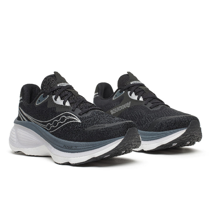 Men's Saucony Hurricane 26 - Black Silver Wide