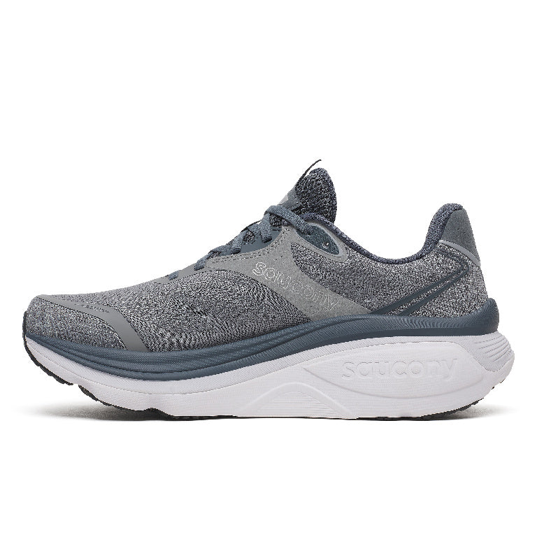 Men's Saucony Hurricane 26 - Cinder Gunmetal Wide