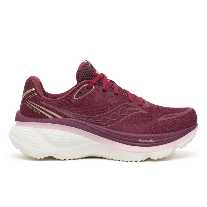 Women's Saucony Hurricane 26 - Maroon Silk