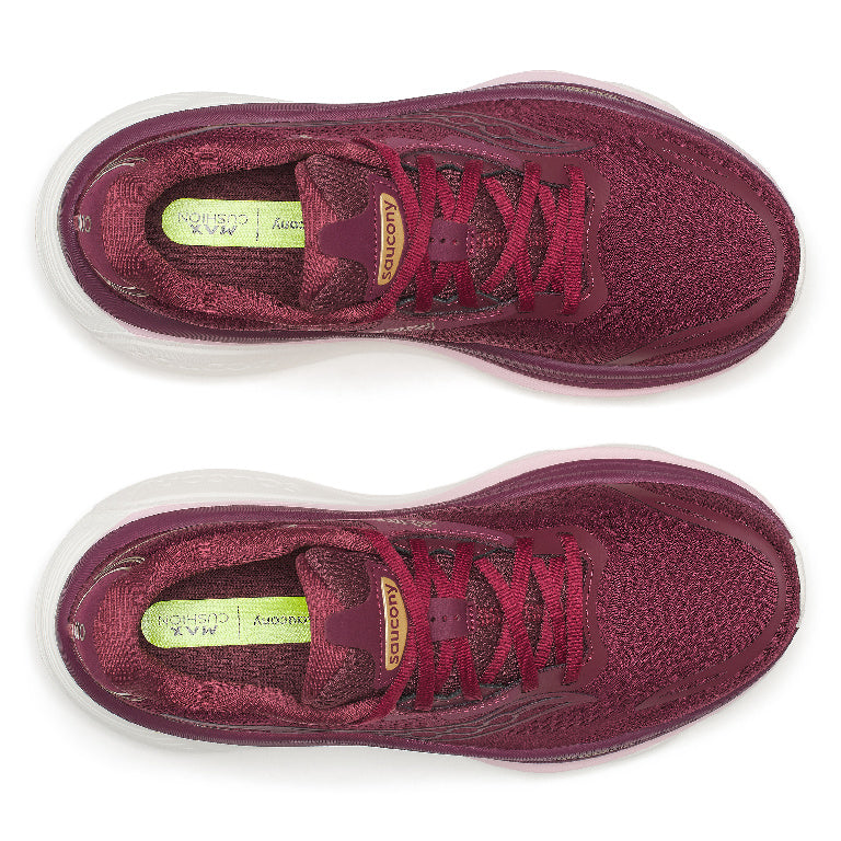 Women's Saucony Hurricane 26 - Maroon Silk