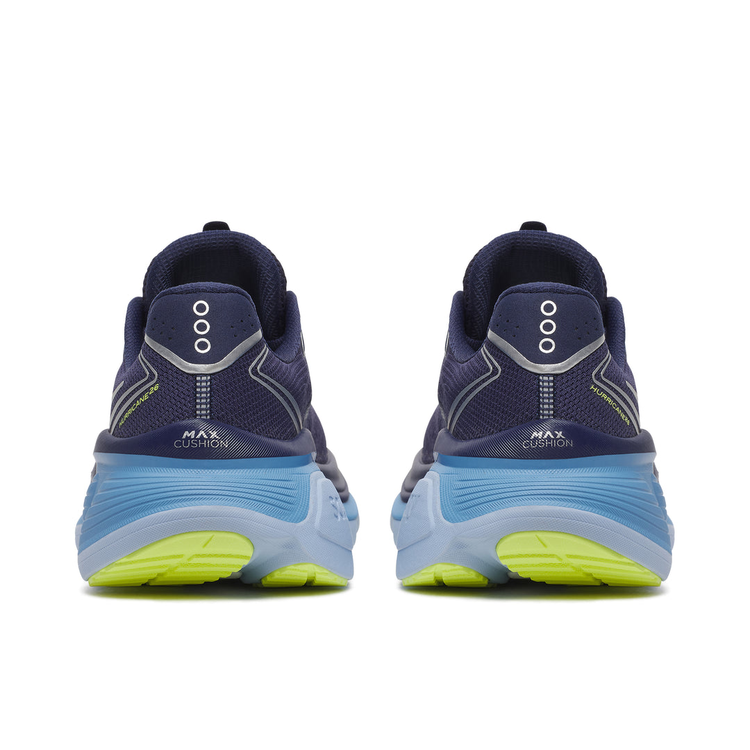 Women's Saucony Hurricane 26 - Naval Skyward Wide