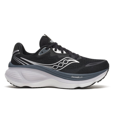Women's Saucony Hurricane 26 - Black Silver Wide