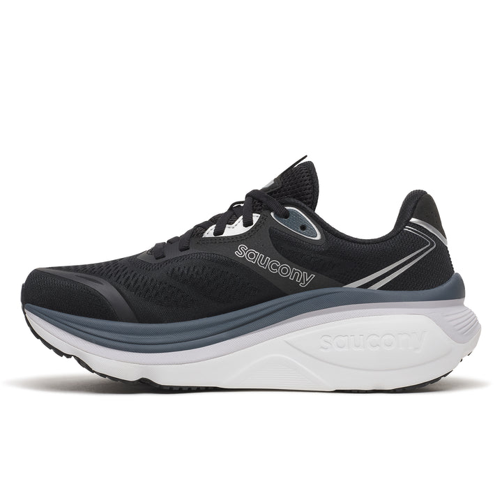 Women's Saucony Hurricane 26 - Black Silver Wide