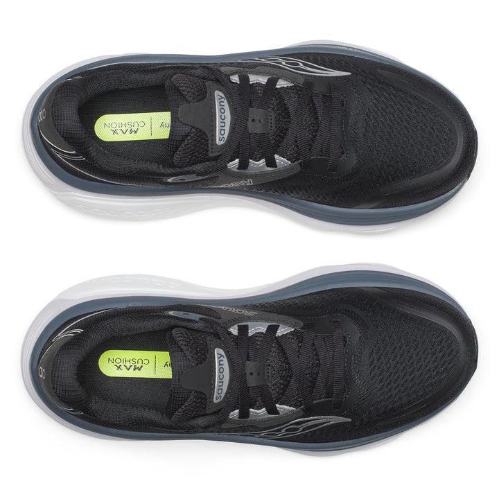 Women's Saucony Hurricane 26 - Black Silver Wide