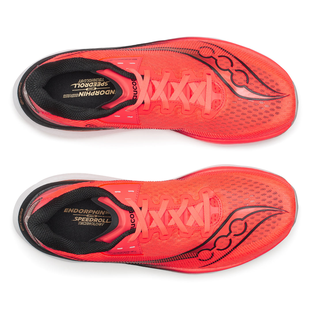 Men's Saucony Endorphin Azura - Vizired Black