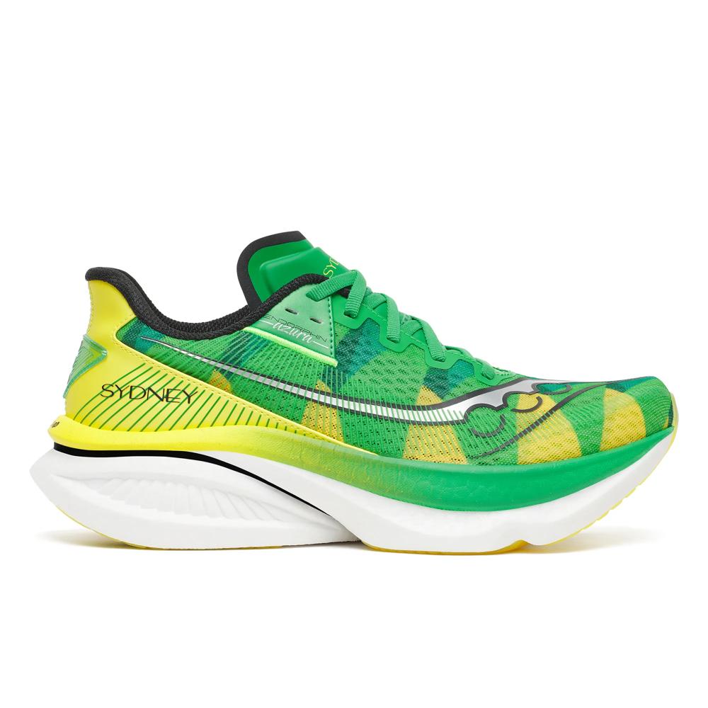Men's Saucony Endorphin Azura - Green Yellow