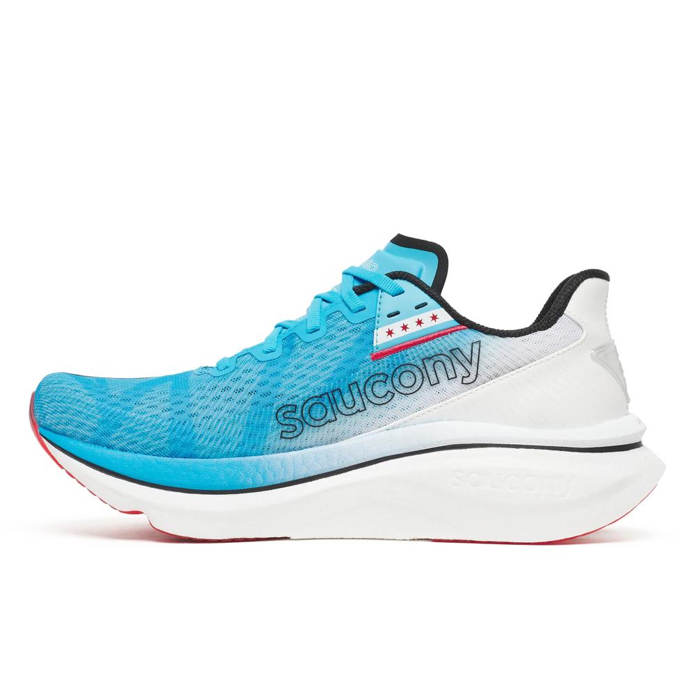 Men's Saucony Endorphin Azura - Aquarius White