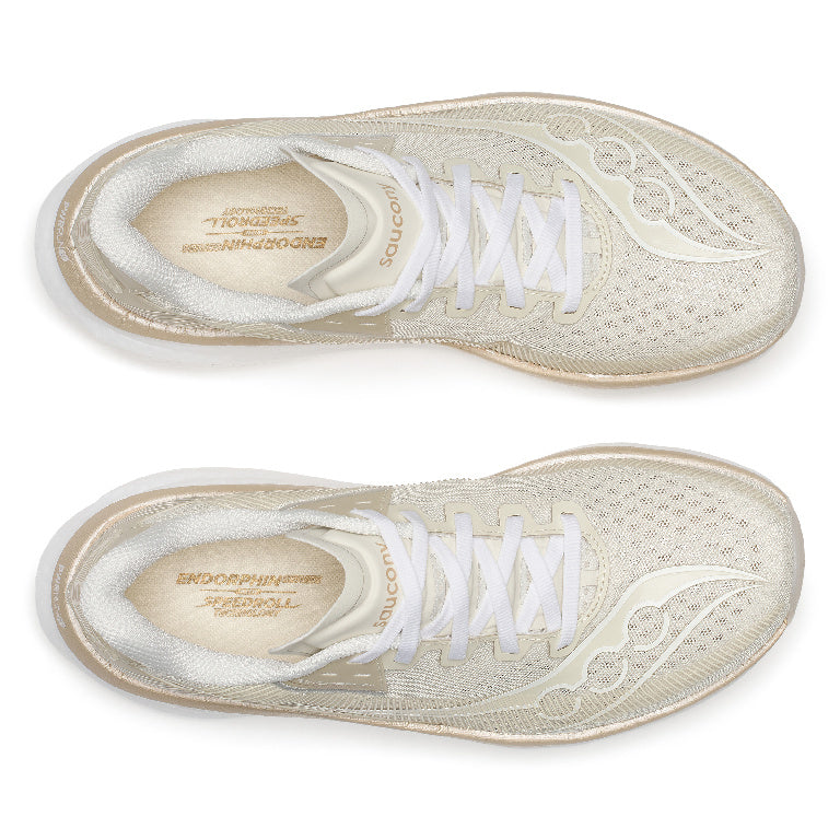Women's Saucony Endorphin Azura - Eggshell Ivory