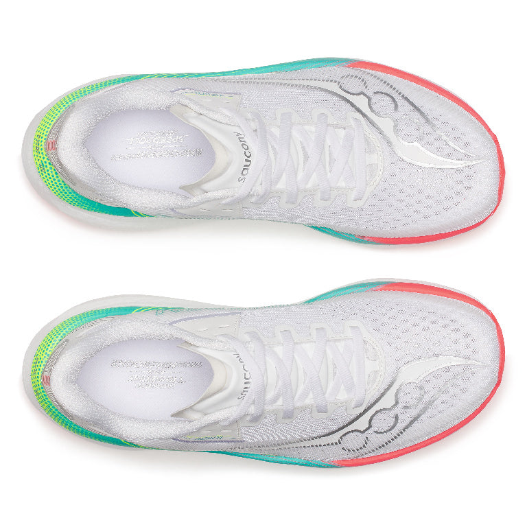 Women's Saucony Endorphin Azura - White Multi