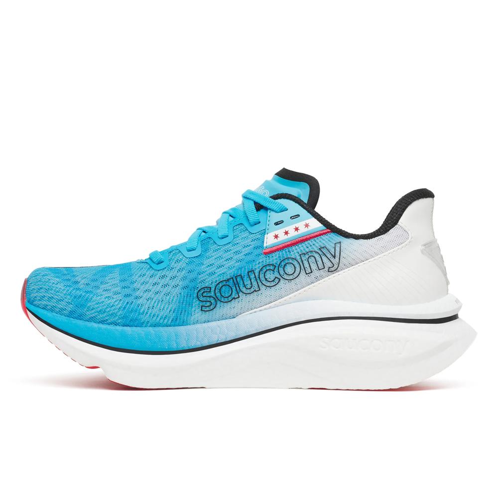 Women's Saucony Endorphin Azura - Aquarius White