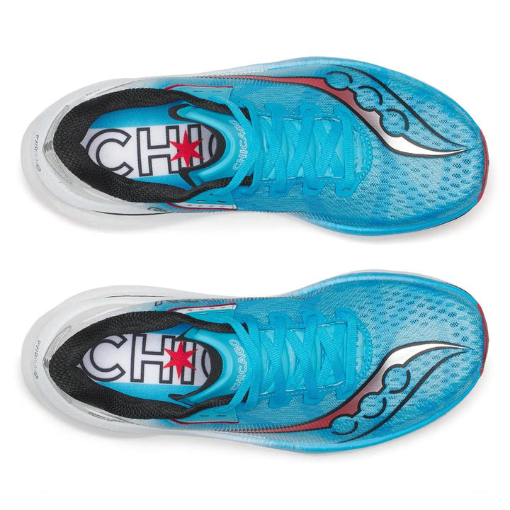 Women's Saucony Endorphin Azura - Aquarius White