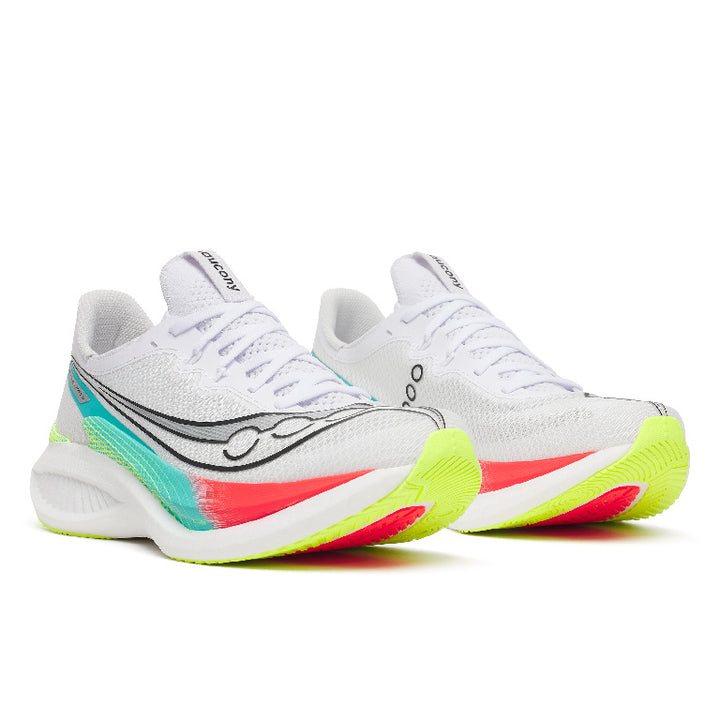 Men's Saucony Endorphin Pro 5 - White Multi