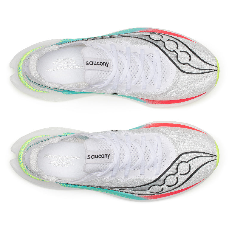 Men's Saucony Endorphin Pro 5 - White Multi