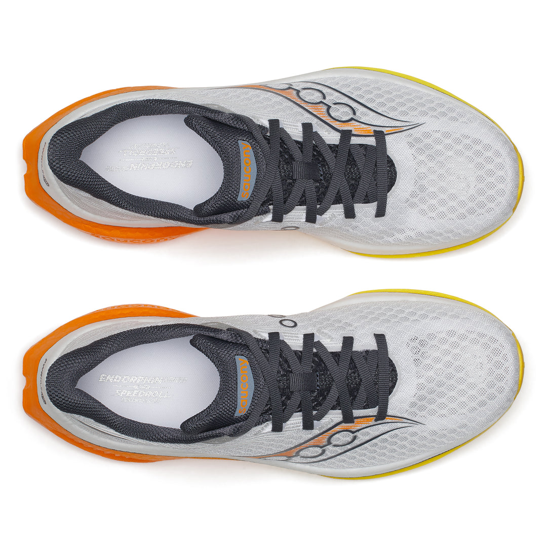 Men's Saucony Endorphin Speed 5 - White/ Fuego