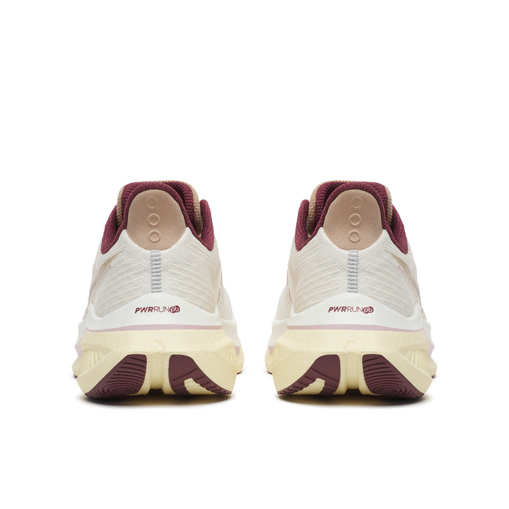 Women's Saucony Endorphin Speed 5 - Ivory/ Maroon
