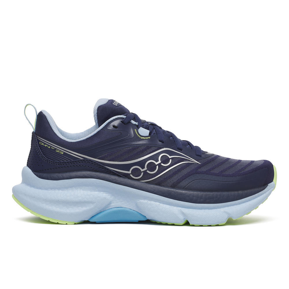 Women's Saucony Omni St 23 - Naval Skyward