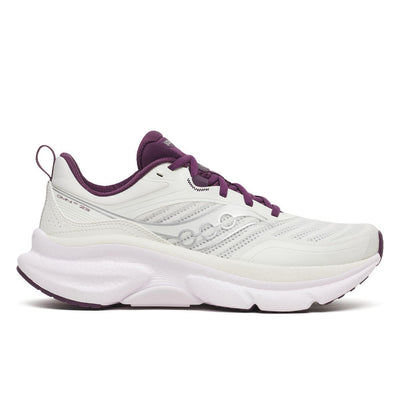 Women's Saucony Omni St 23 - Ivory Eggplant