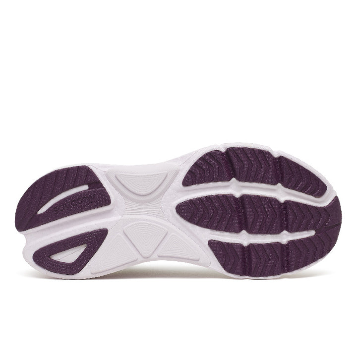 Women's Saucony Omni St 23 - Ivory Eggplant