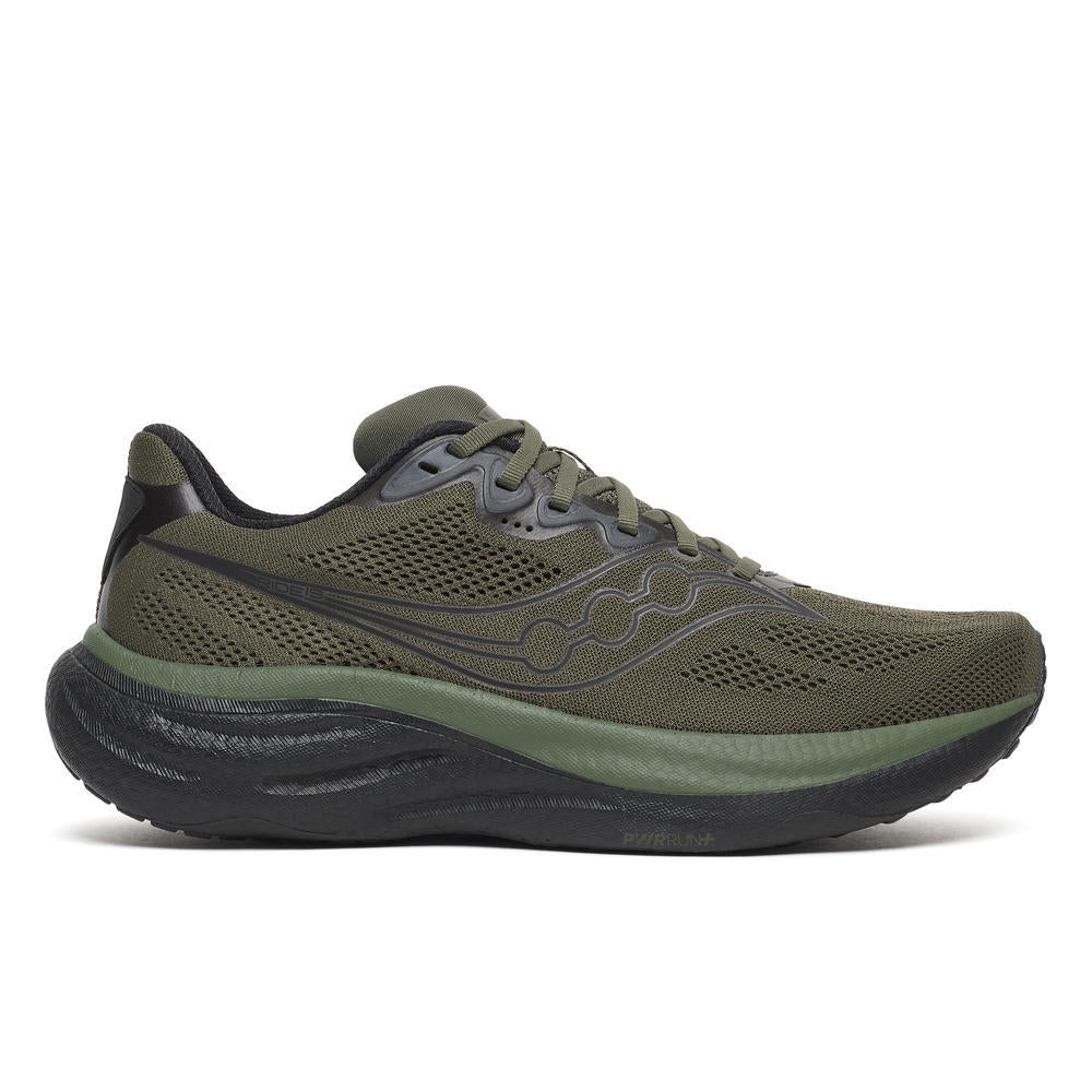 Men's Saucony Ride 19 - Fatigue Black