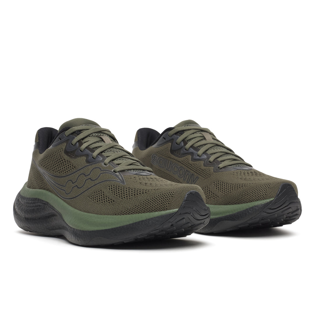 Men's Saucony Ride 19 - Fatigue Black