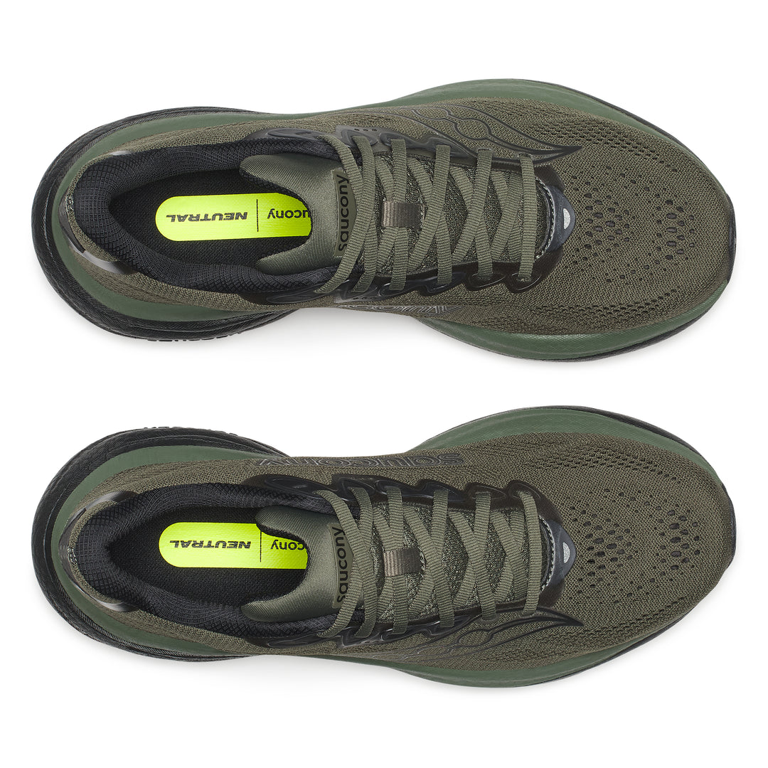 Men's Saucony Ride 19 - Fatigue Black