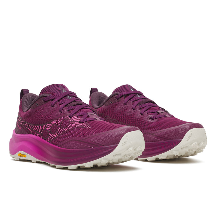Women's Saucony Peregrine 16 - Plum Mulberry
