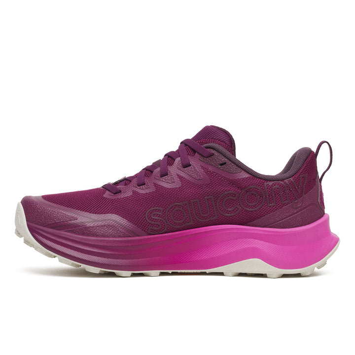 Women's Saucony Peregrine 16 - Plum Mulberry