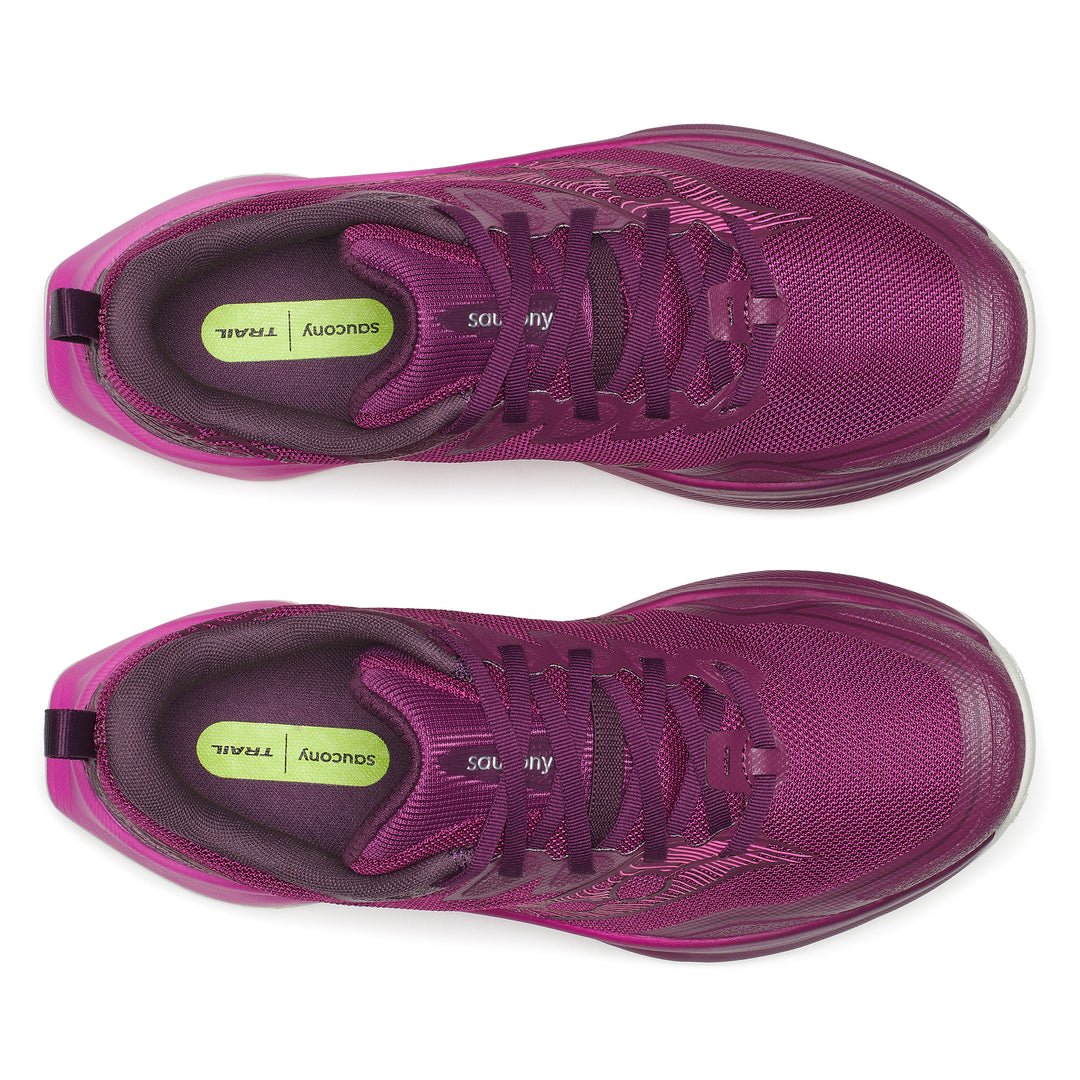 Women's Saucony Peregrine 16 - Plum Mulberry