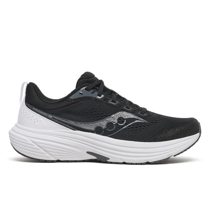Men's Saucony Cohesion 19 - Black White