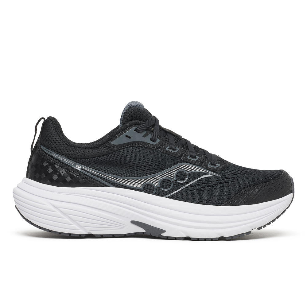 Women's Saucony Cohesion 19 - Black White