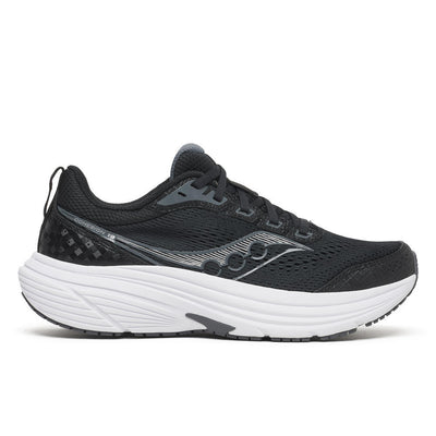 Men's Saucony Cohesion 19 - Black White Wide