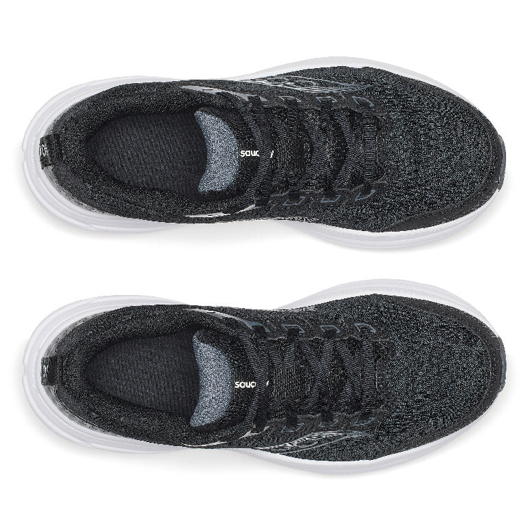 Women's Saucony Cohesion 19 - Black White Wide