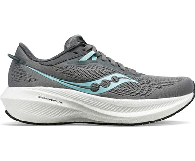 Saucony Womens Triumph 21- Gravel/Black (S10881-11)