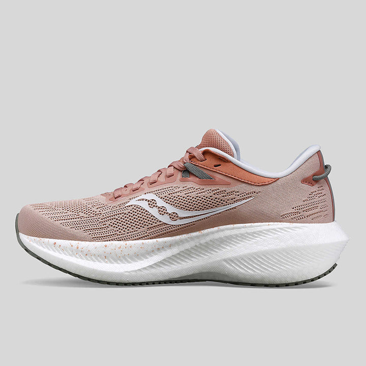 Saucony Triumph 21 para mujer, color rosa claro y rosa claro (S10881-130) 