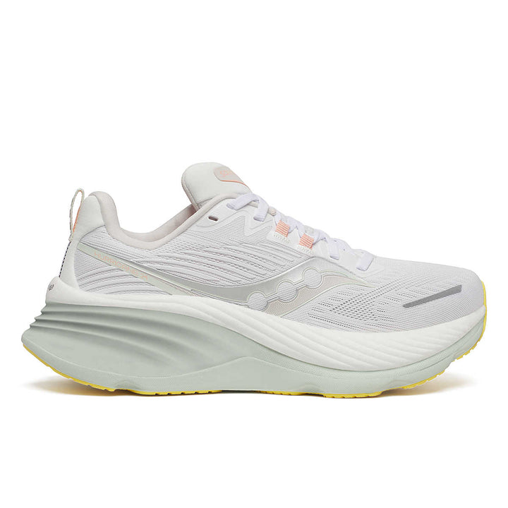 Saucony Hurricane 24 para mujer, color blanco y espuma (S10933-246)