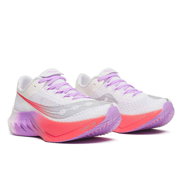 Women's Saucony Endorphin Pro 4 - White Crocus