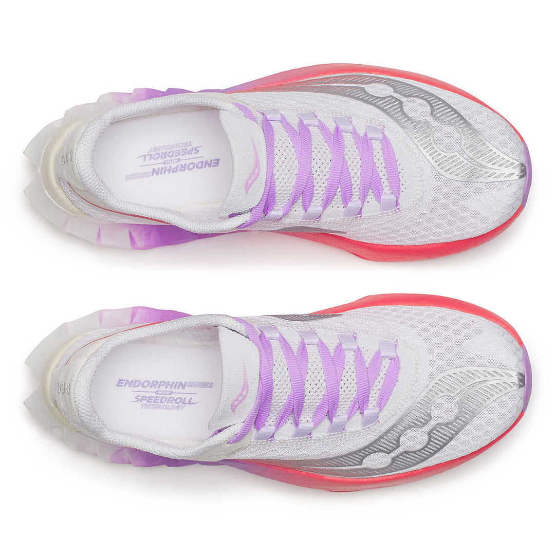 Women's Saucony Endorphin Pro 4 - White Crocus