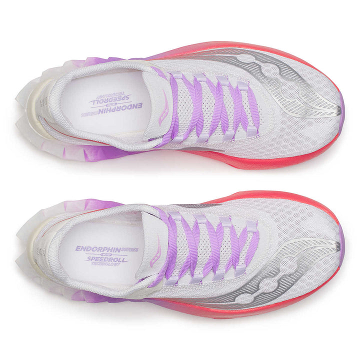 Women's Saucony Endorphin Pro 4 - White Crocus