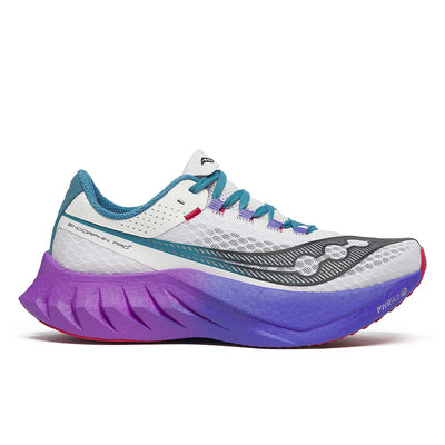Saucony Endorphin Pro 4 para mujer - Blanco Sombra