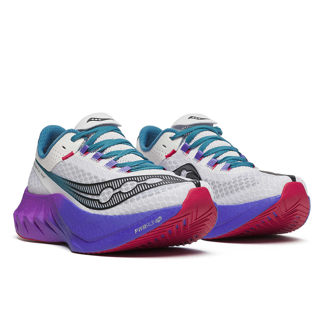 Women's Saucony Endorphin Pro 4 - White Shadow