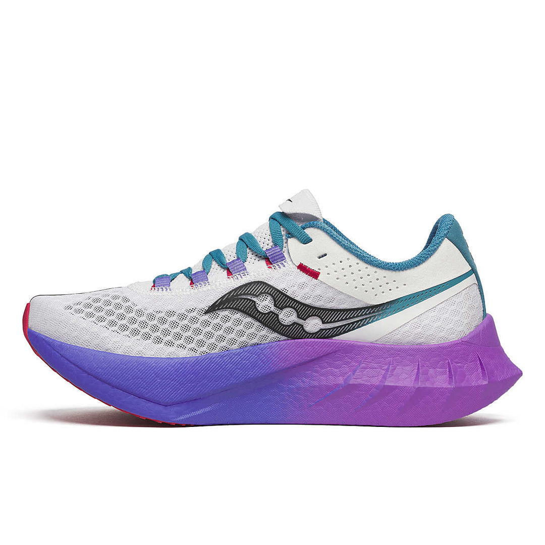 Women's Saucony Endorphin Pro 4 - White Shadow