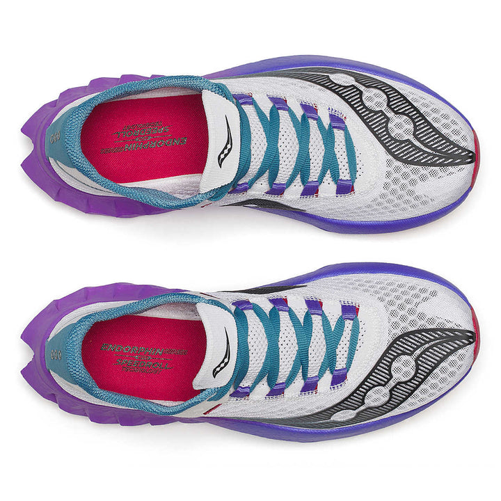 Women's Saucony Endorphin Pro 4 - White Shadow