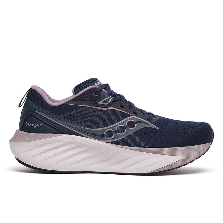 Saucony Triumph 22 para mujer: ciruela royal (S10964-241)