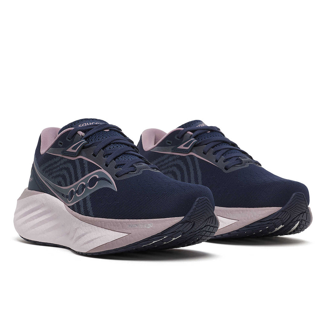 Saucony Triumph 22 para mujer: ciruela royal (S10964-241)