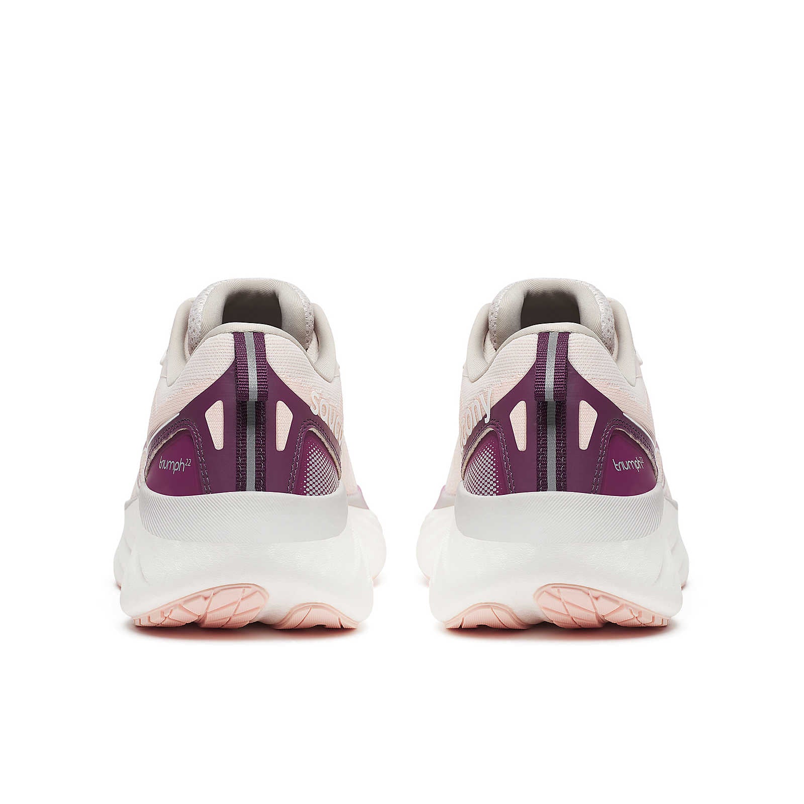 Saucony Womens Triumph 22- Moon/Eggplant (S10964-240) – The Run House