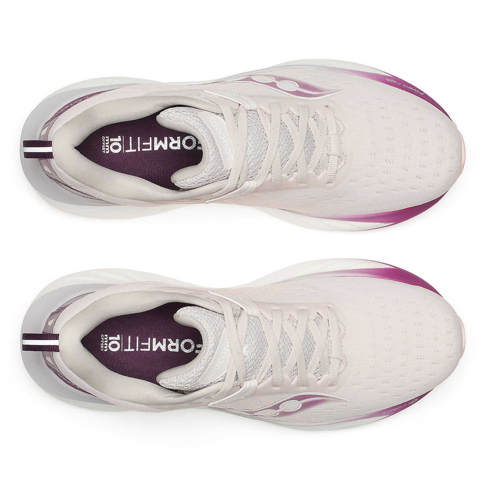 Saucony Womens Triumph 22- Moon/Eggplant (S10964-240) – The Run House